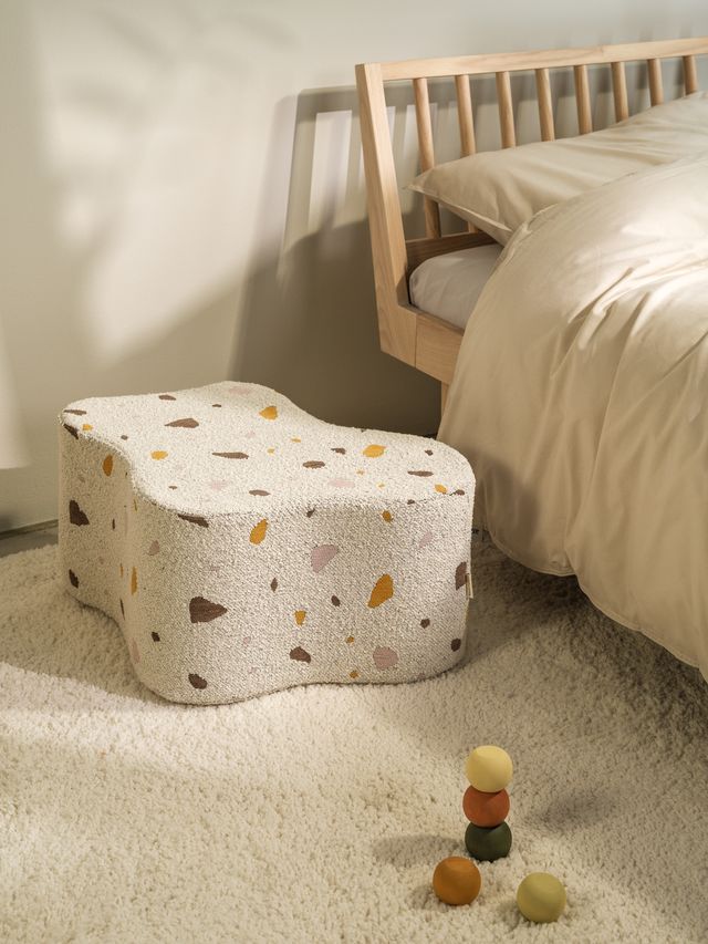 Wigiwama Terrazzo Cloud Pouffe - Multi-Colour
