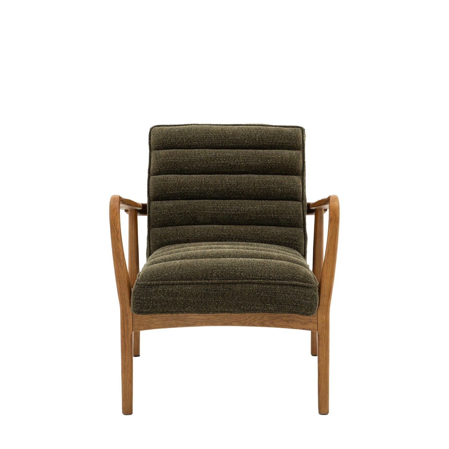 Darcie Armchair Olive Green Boucle