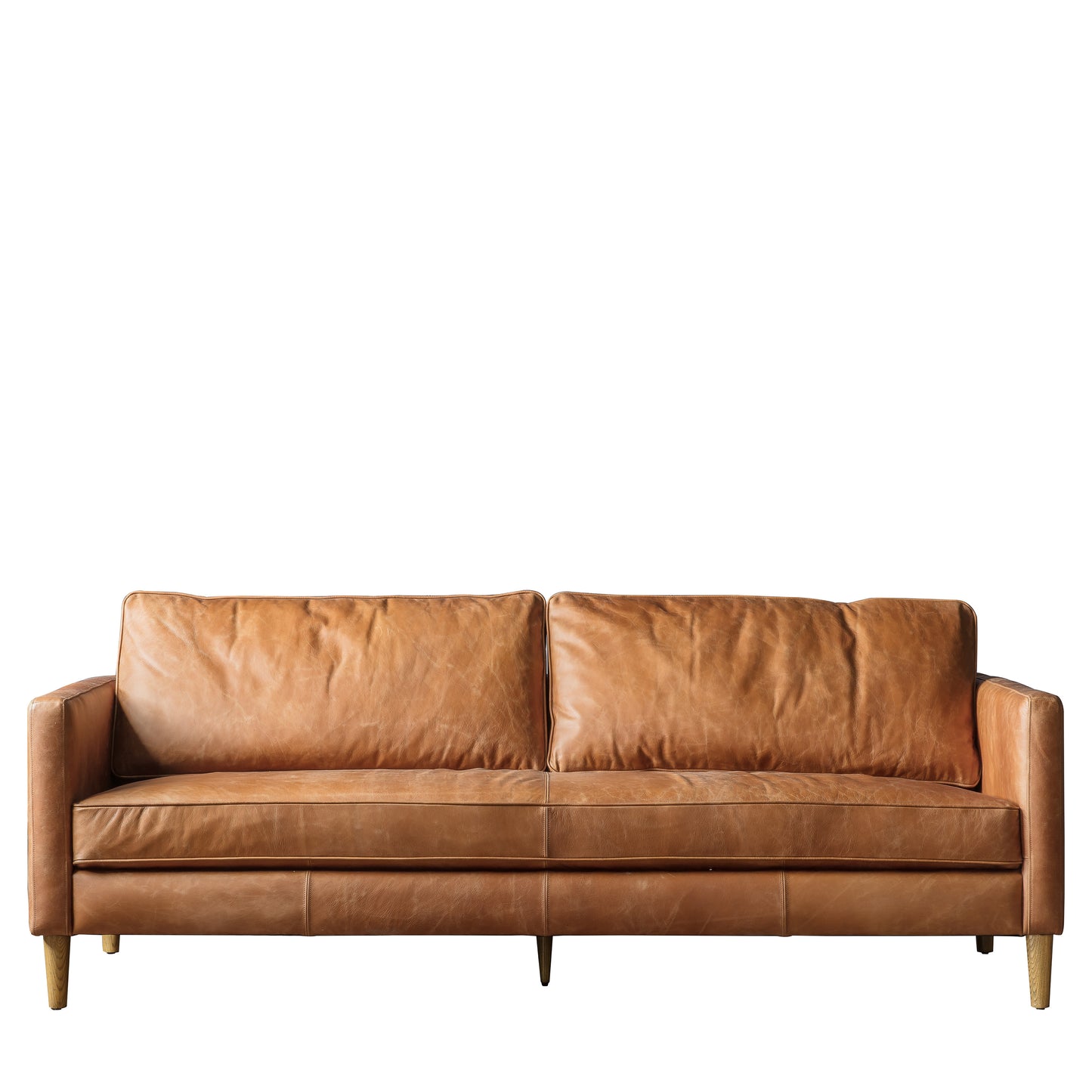 Ralph 3 Seater Sofa Vintage Brown Leather