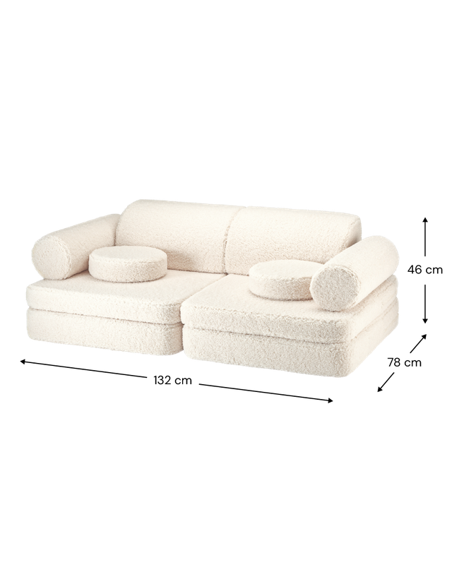 Cream White Settee