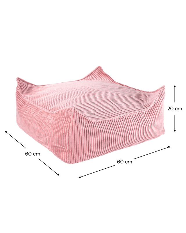 Wigiwama Square Ottoman - Pink