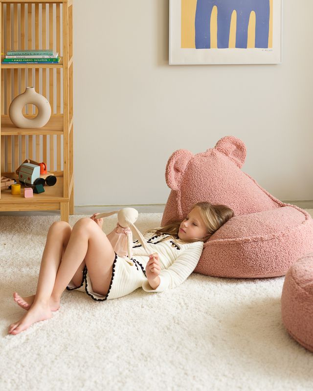 Wigiwama Bear Beanbag - Pink