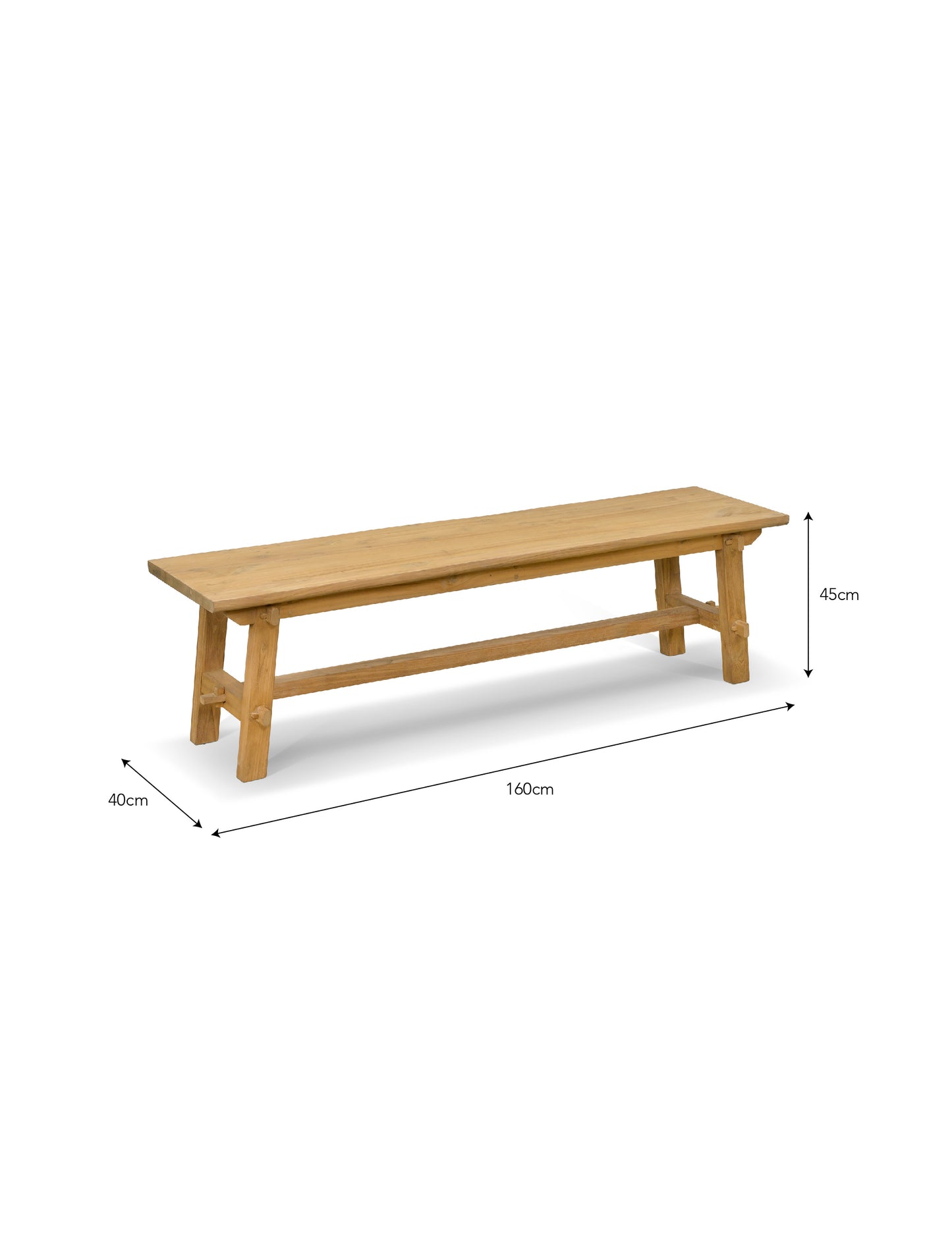 Hanborough Bench - Dining Chairs & Benches - Garden Trading -