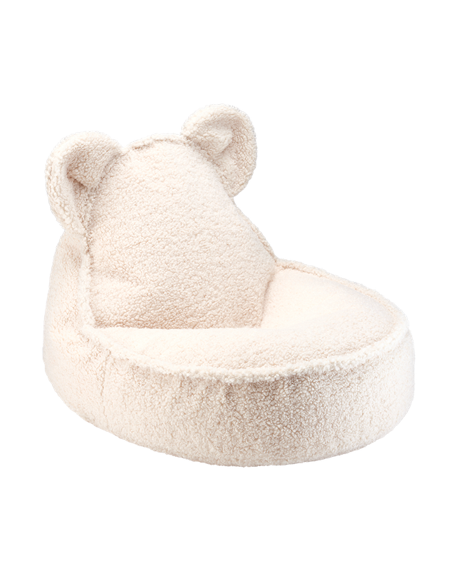 Wigiwama Bear Beanbag - White