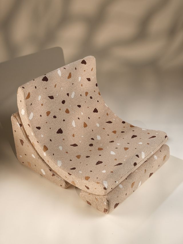 Terrazzo Sand Moon Chair