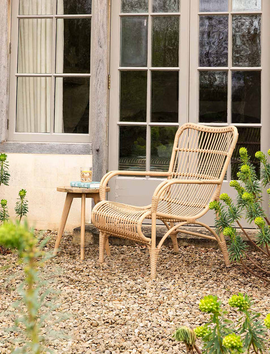 Corston Lounge Chair Natural - Chairs & Loungers - Garden Trading -