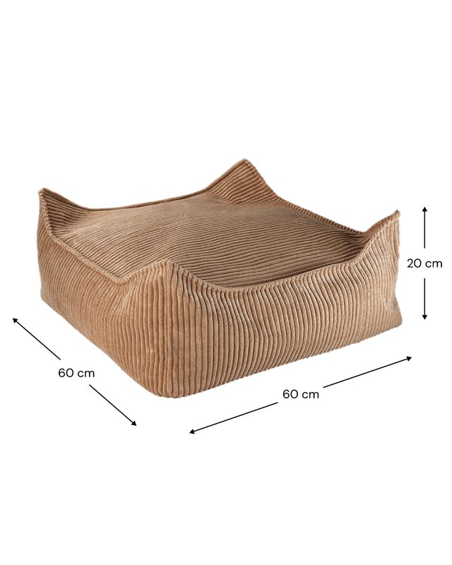 Wigiwama Square Ottoman - Brown