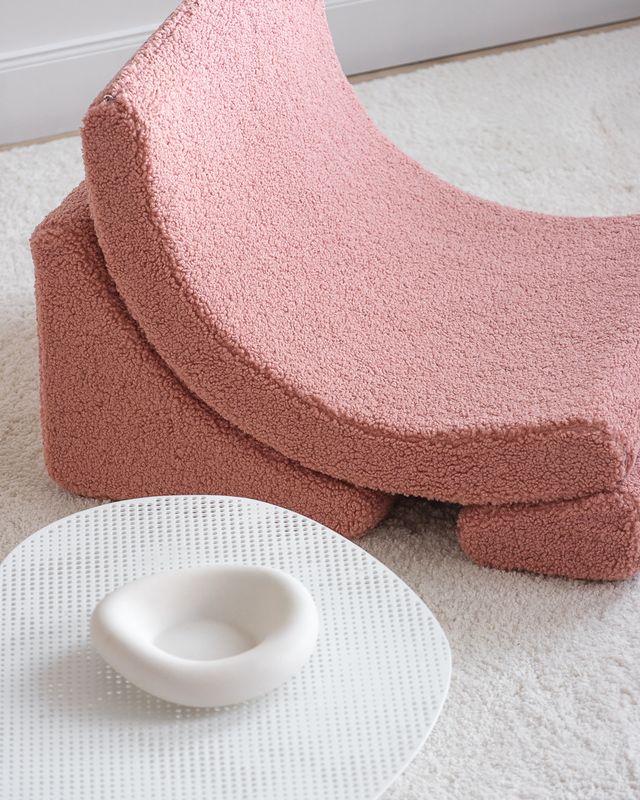Guava Pink Moon Chair