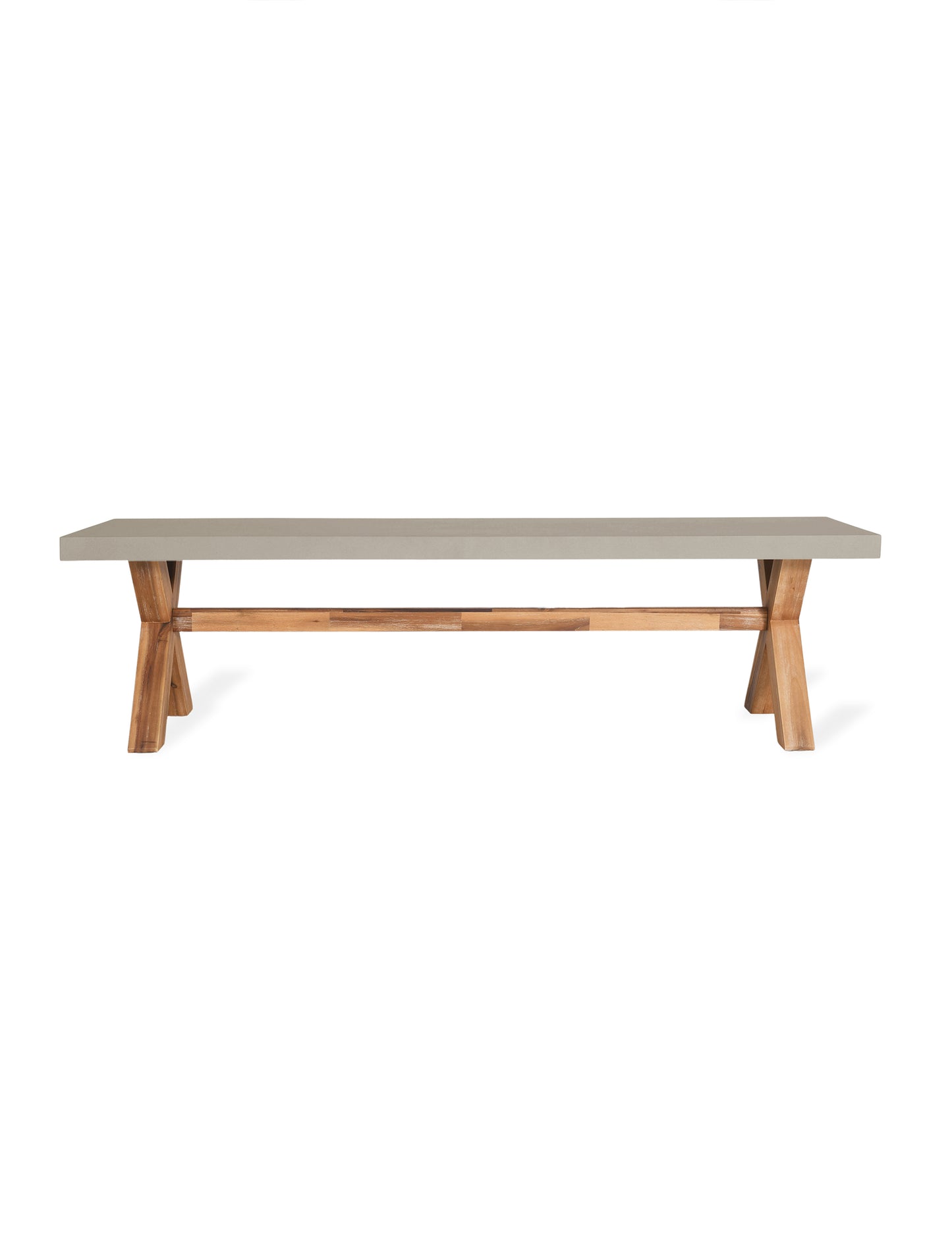 Burford Bench, Small in Natural - Polystone