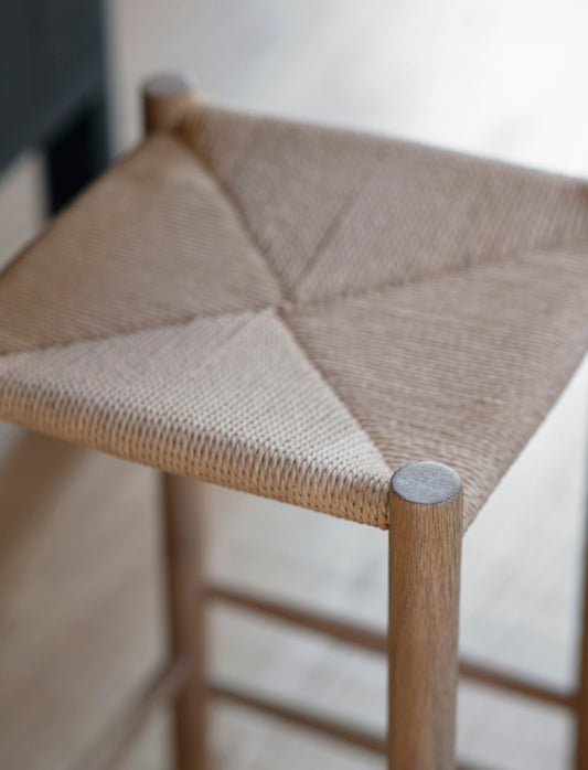 Longworth Bar Stool Natural - Bar Tables & Stools - Garden Trading -
