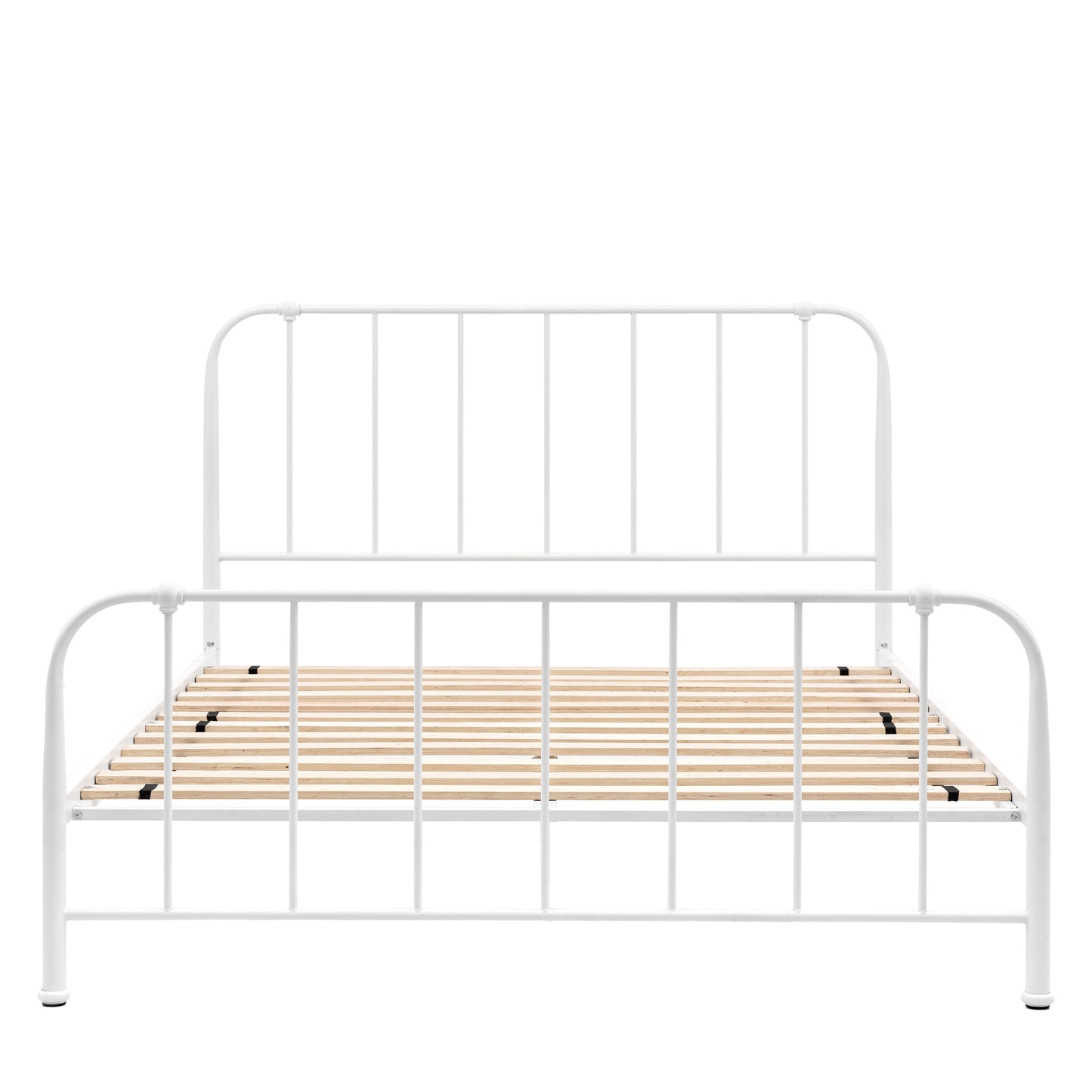Leah King Size Bed White