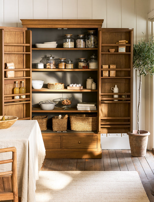 Walcote Pantry Natural Wood