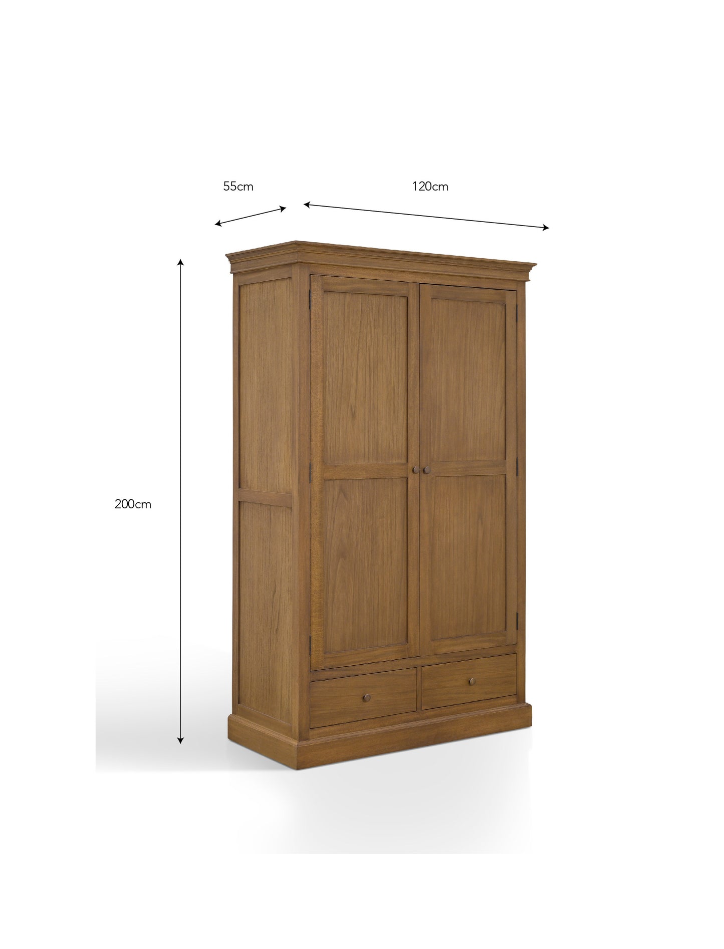 Walcote Pantry Natural Wood