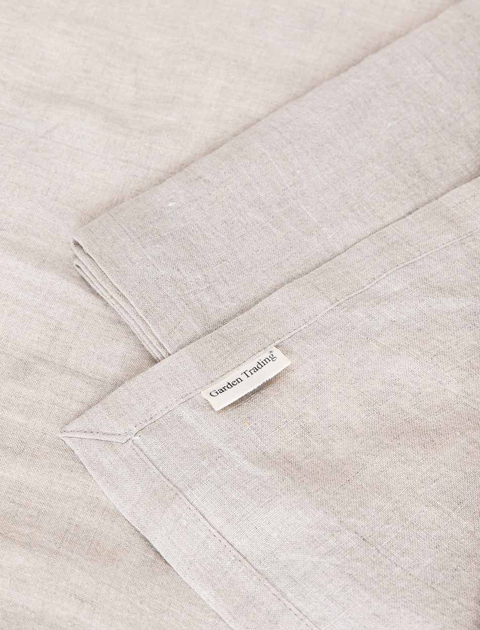 Pembridge Linen Flat Sheet King Natural - Bed Linen - Garden Trading -