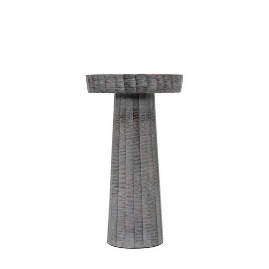 Dillan Candlestick Antique Grey Small