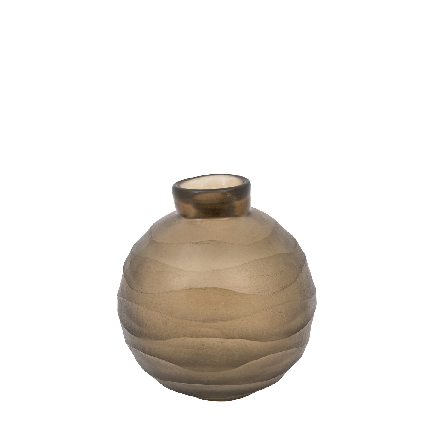 Ripple Smoke Vase Small