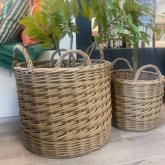 Willow Storage Basket Nest of 3 Large