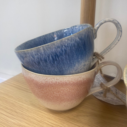 Caspian Reactive Mug Ocean Set of 4