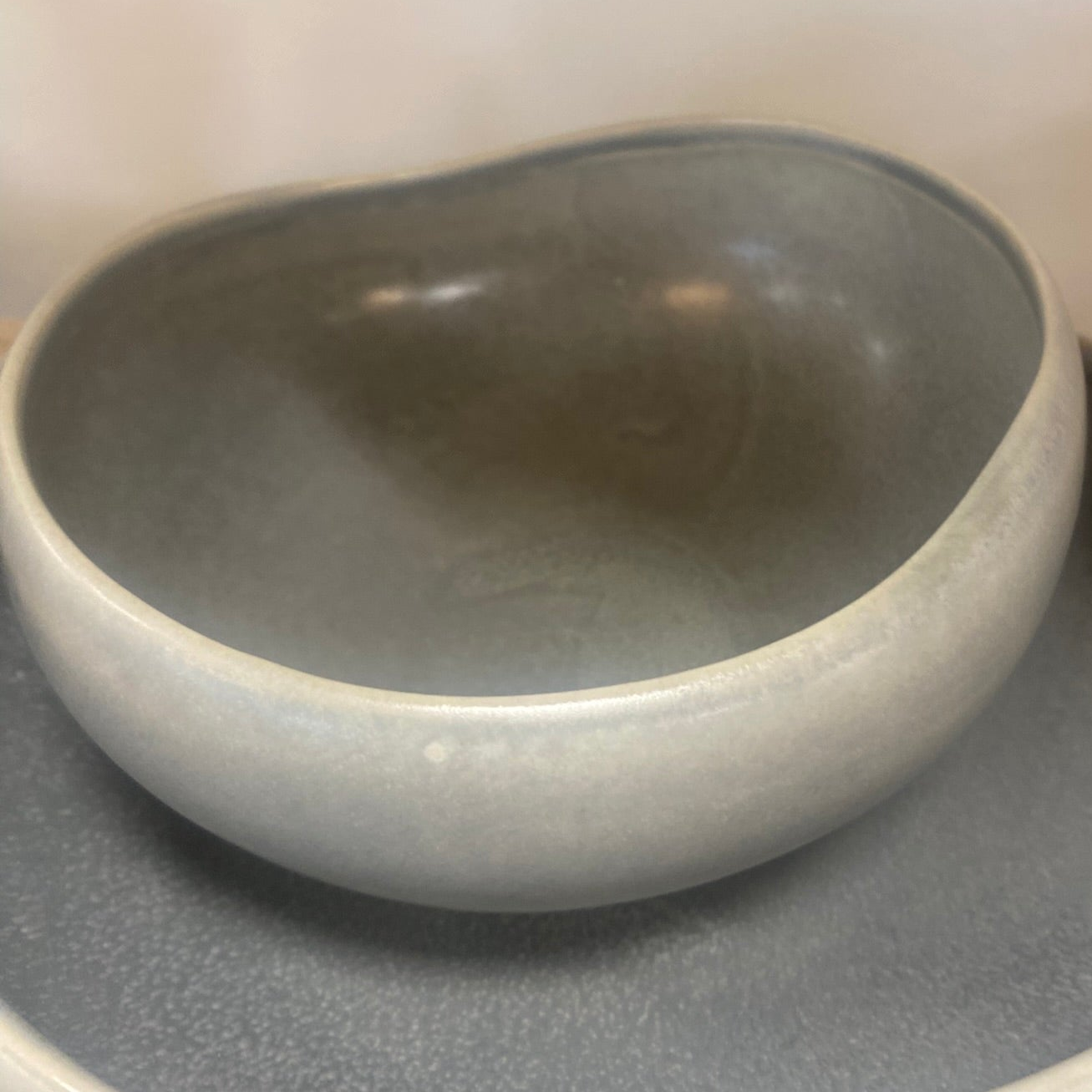 Gennith Glaze Bowl Dove Grey set of 4