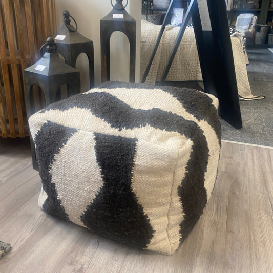 Bobo Zigzag Pouffe - OCCASIONAL SEATING - Gallery Direct -