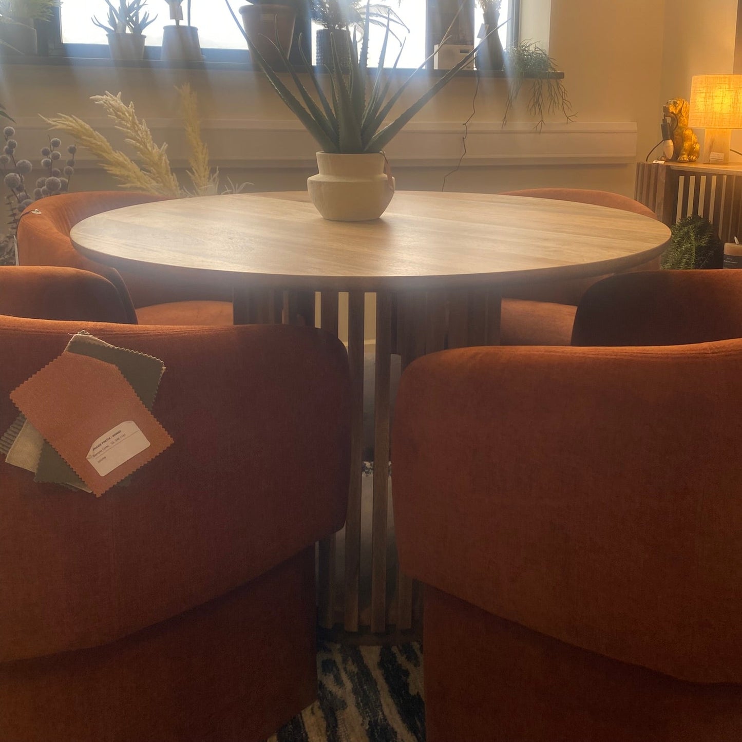 Foxhole Dining Chair Rust