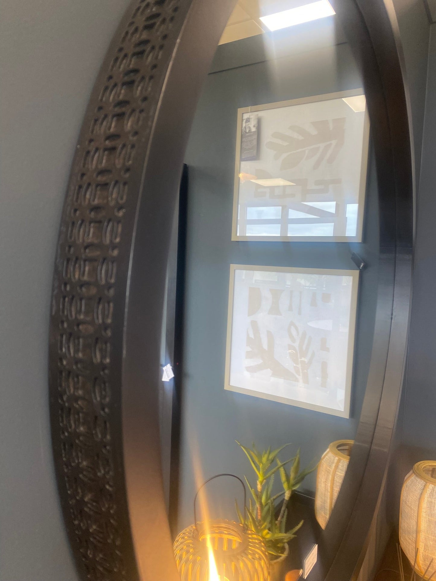 Barland Mirror Black