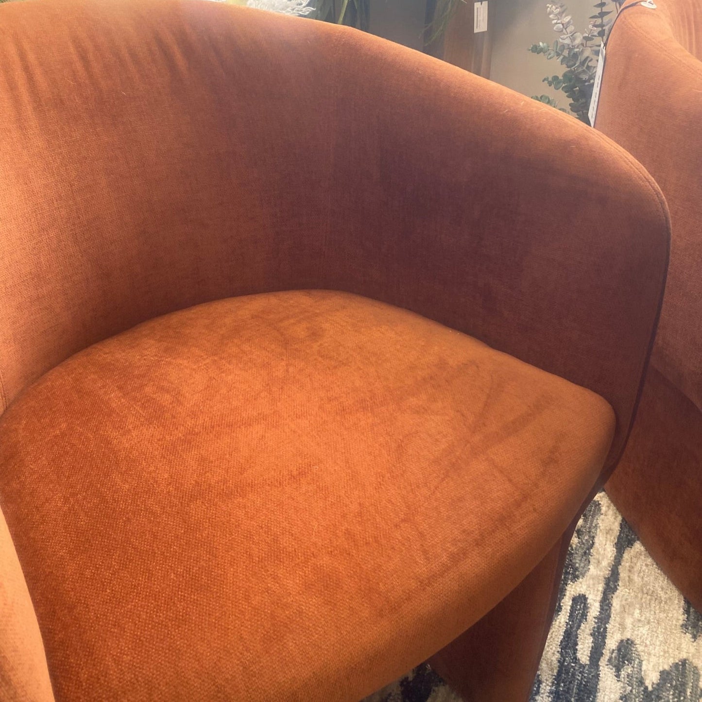 Foxhole Dining Chair Rust