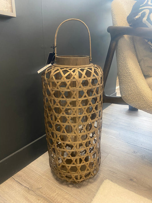 Burry Lantern Brown - CANDLES - Gallery Direct -