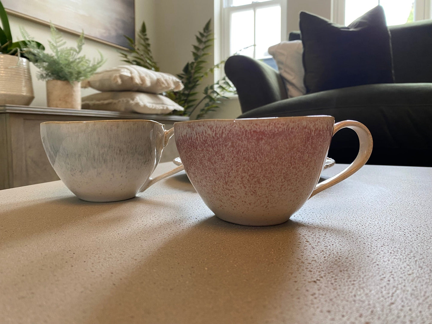 Caspian Reactive Mug Pink Set of 4