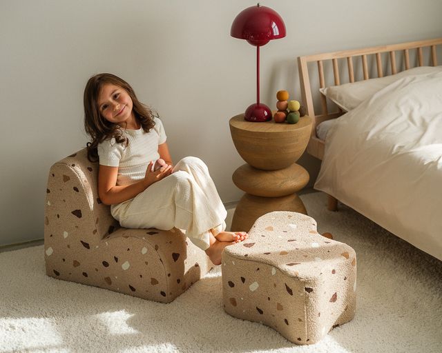 Wigiwama Terrazzo Cloud Chair - Brown