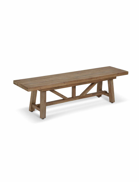 Chilford Solid Wood Bench Small - Chairs & Loungers - Garden Trading -