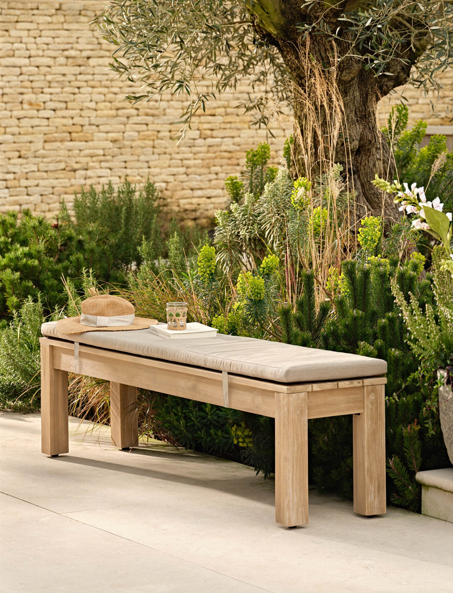 Porthallow Bench Natural