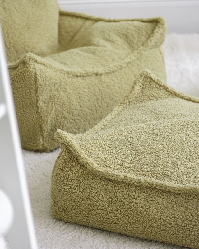 Wigiwama Square Ottoman - Green