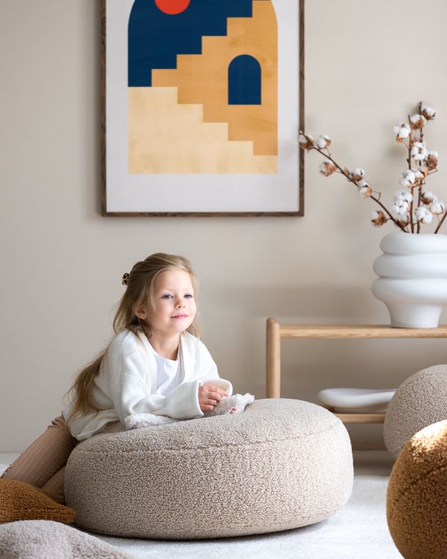 Wigiwama Ottoman - Brown