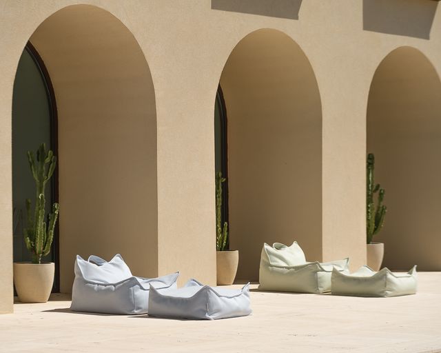 Wigiwama Outdoor Beanbag Chair - Blue