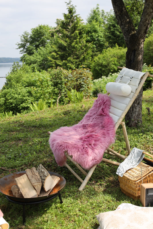 New Zealand Sheepskin Long Wool Rug/Throw Malaga