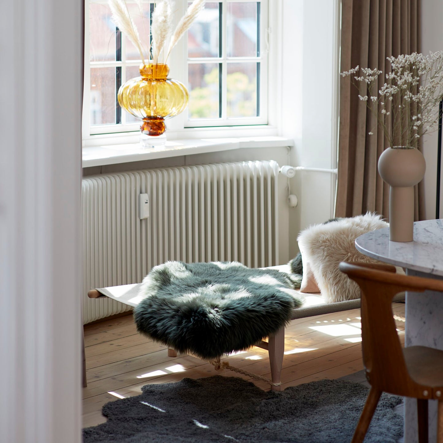 New Zealand Sheepskin Long Wool Rug/Throw Caspian