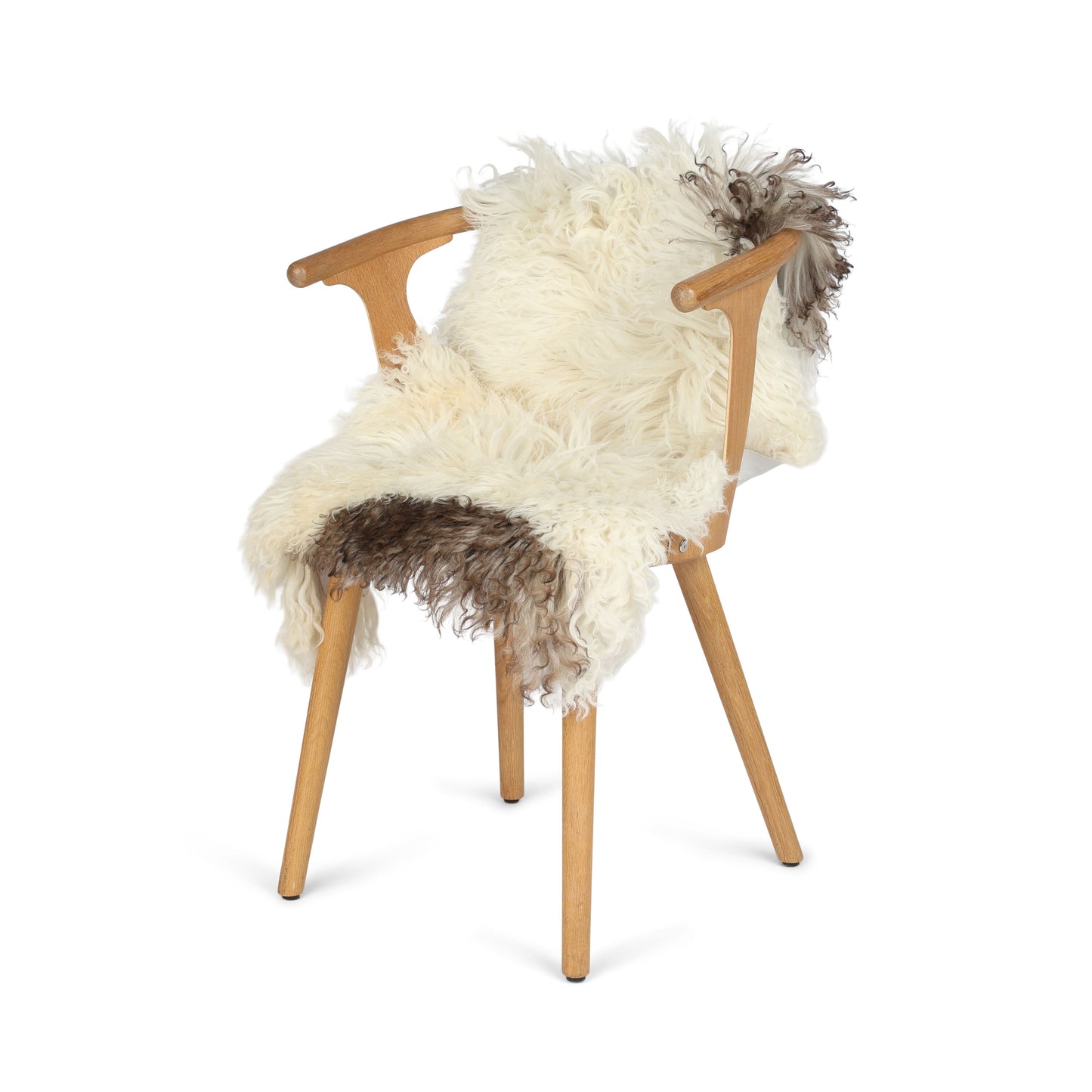 Austrian Curly Sheepskin Rug/Throw Natural