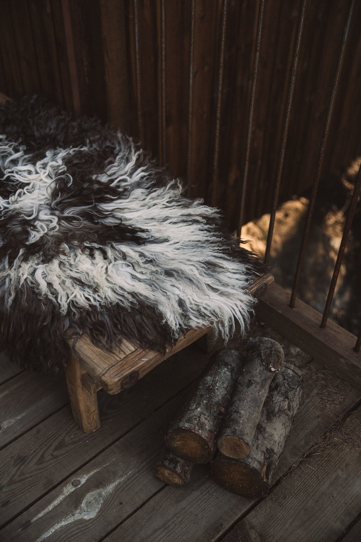 Austrian Curly Sheepskin Rug/Throw Mix
