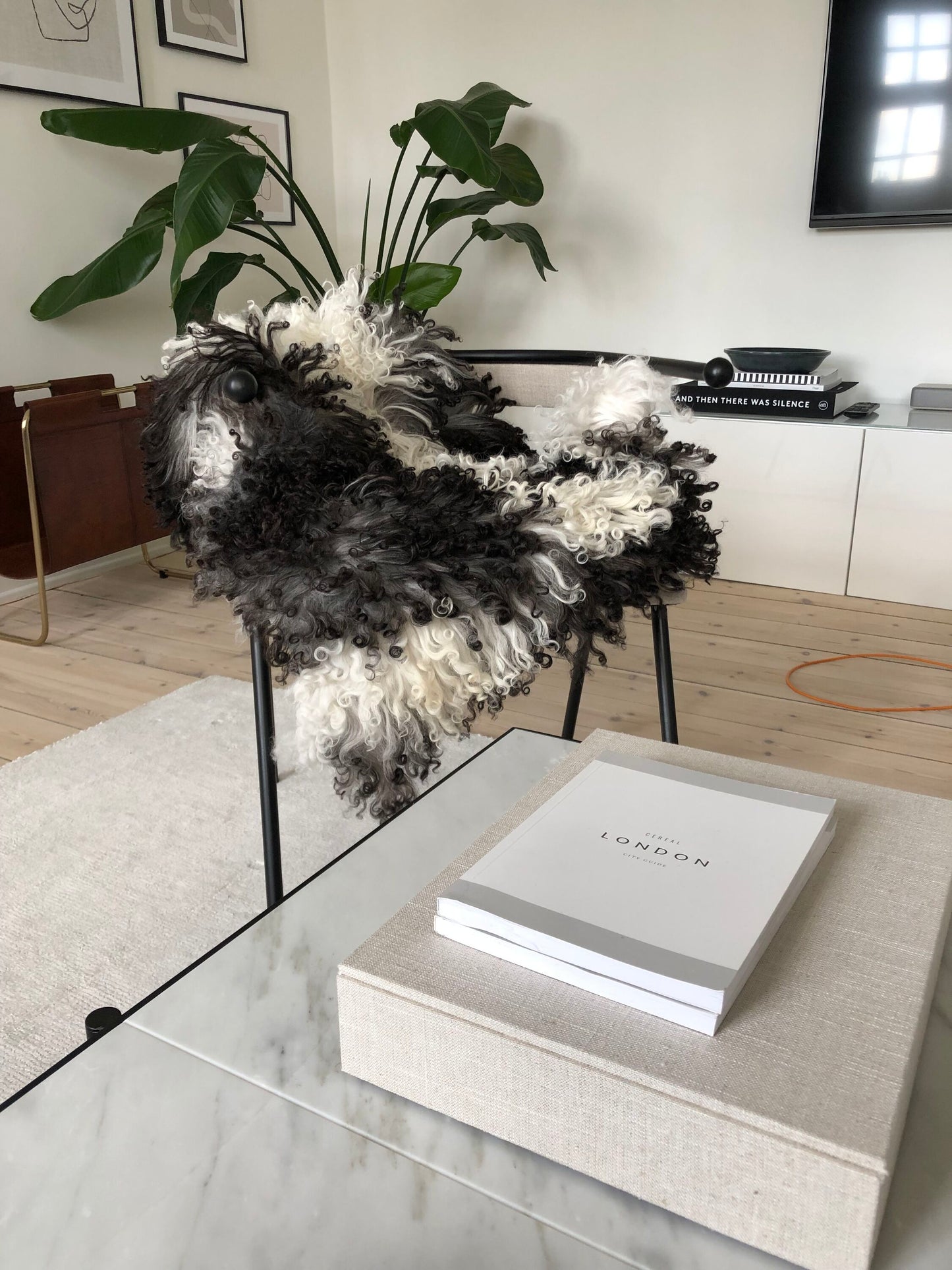 Austrian Curly Sheepskin Rug/Throw Mix