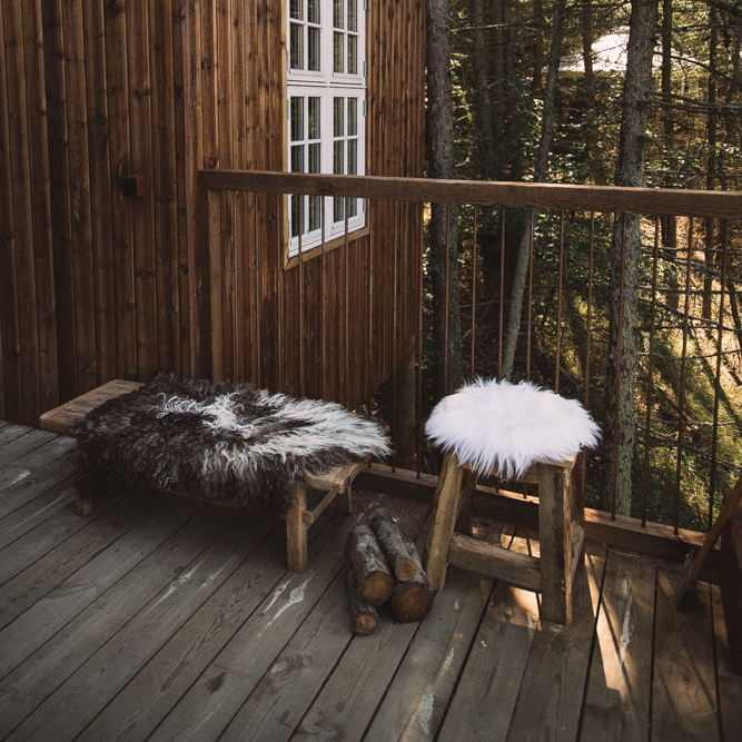 Austrian Curly Sheepskin Rug/Throw Mix