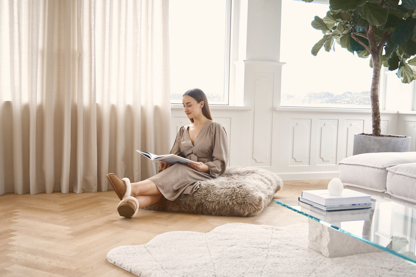 Maxi Float Cushion LW Doublesided Taupe