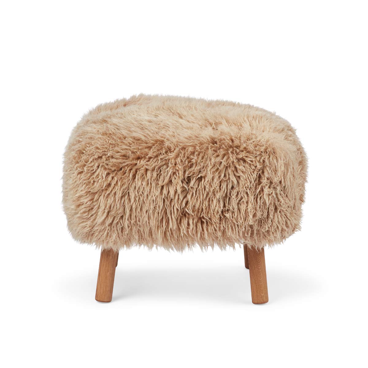Emily Foot Stool Honey Oak Legs