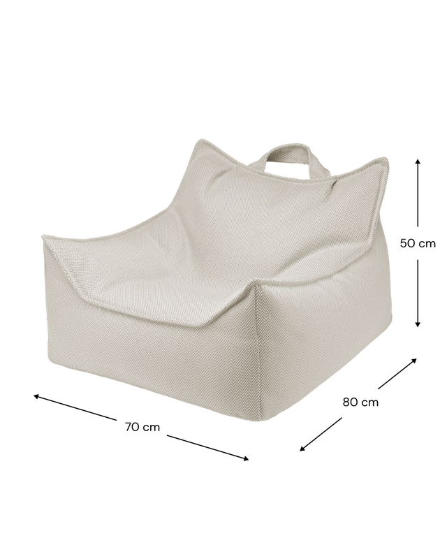 Wigiwama Outdoor Beanbag Chair - Beige