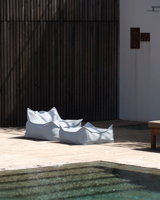 Wigiwama Outdoor Beanbag Chair - Blue