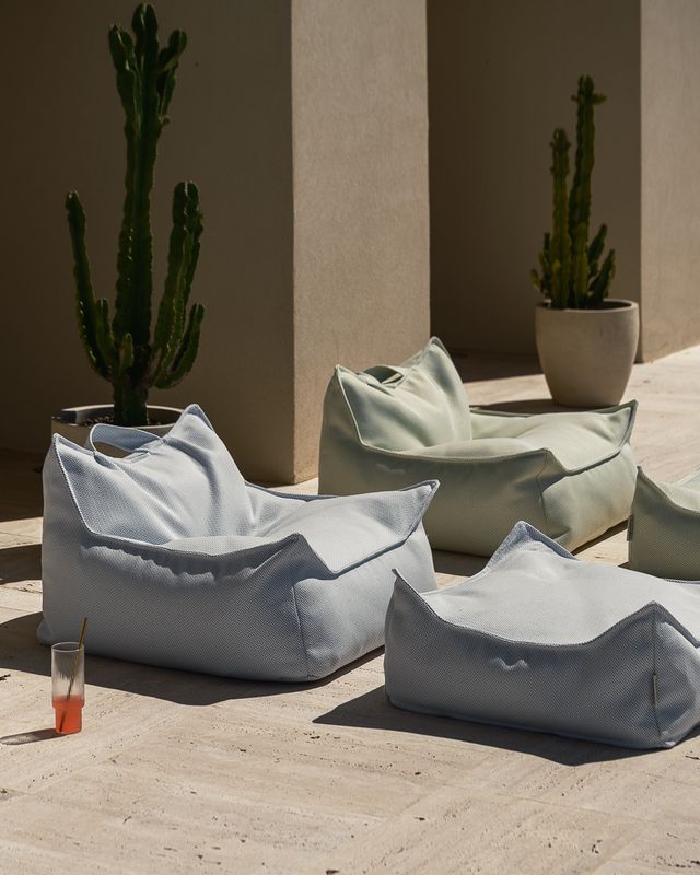 Wigiwama Outdoor Beanbag Chair - Blue