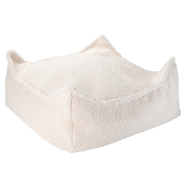 Wigiwama Square Ottoman - Cream