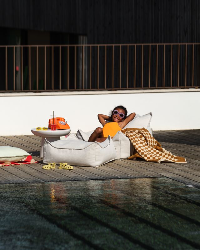 Wigiwama Outdoor Beanbag Chair - Beige