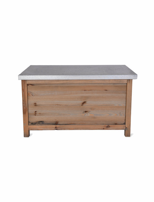 Aldsworth Outdoor Storage Box Small Natural - Outdoor Storage - Garden Trading -