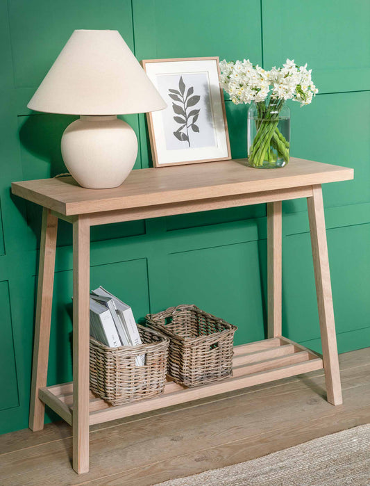 Hambledon Console Table Natural - Consoles & Sideboards - Garden Trading -